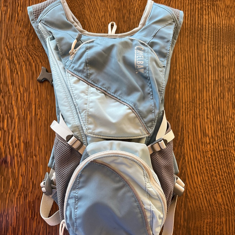 Camelbak hydration pack and bladder.